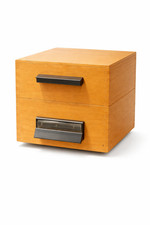 Büro karteikasten holz - büro,