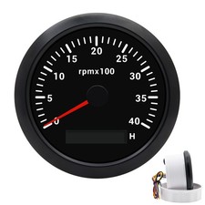 85mm Drehzahlmesser Tachoanzeige Tachometer Messgerät 0-4000RPM für Auto Boat