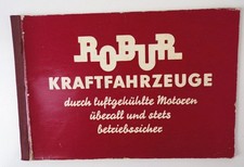Robur Kraftfahrzeuge durch luftgekühlte Motoren überall und stets betriebssicher