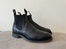 R.M WILLIAMS SCHWARZ LEDER