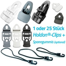 Holdon Clip + Spann fix Gummi Banner Molton Planen Klammer Stoff Werbung Spanner