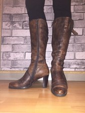 Caprice Schuhe Echtleder cognac Gr 37 / 37.5