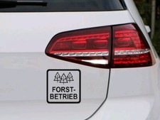 FORSTBETRIEB AUFKLEBER Auto