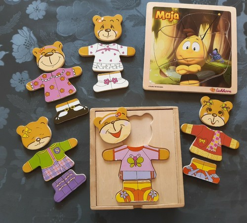 Eichhorn holz steckpuzzle - holz,