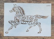 Schablonen Pferd Ornamente