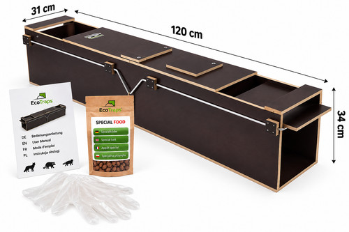 Fuchsfalle 120cm lebendfalle - fuchsfalle,