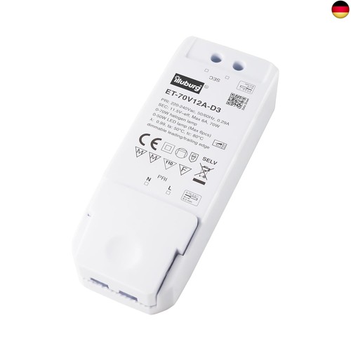 Trafo 12v dimmbar triac 70w - ac,
