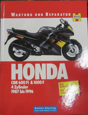 Reparaturanleitung Honda CBR 600 F und CBR 1000 F, 1987-1996 Zustand sehr gut
