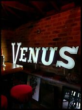 30er Jahre beleuchtetes VENUS Bar / Brasserie DEKO Schild / NEONSCHILD, INDUSTRIEBELEUCHTUNG