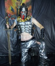 RODSPOT Nylon Pants Astronaut Glanznylon Spiegelglanz Hose very shiny 