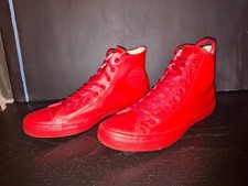 Converse Chucks Rubber Gummi rot 44 gebraucht vintage