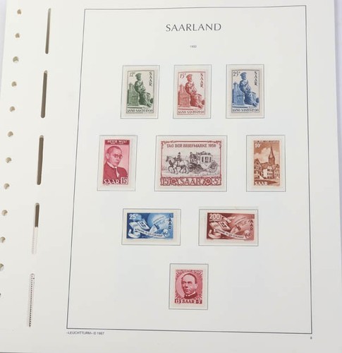 Saarland 1947 bis - , 1959