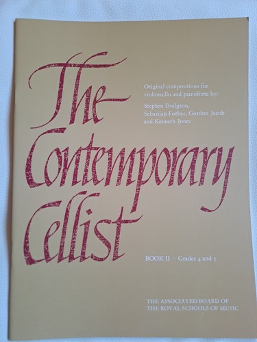 Noten cello the contemporary - noten,, cello,