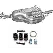 Auspuff Endschalldämpfer Endtopf Opel Astra G 1.4-1.6i + MONTAGESATZ