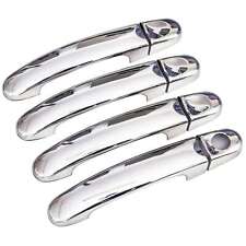 4 x EDELSTAHL TÜRGRIFFBLENDEN