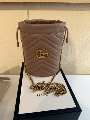 Gucci marmont mini bucket - gucci,