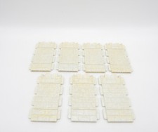 Playmobil City / Zoo Wand / Mauer weiß (7 Stück) vergilbt