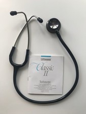 Littmann Classic II Stethoskop, Kälteschutz, Soft-Ohroliven schwarz