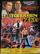 Die Tödlichen Zwei-Ti Lung-David Chiang Orginal A1 Kinoplakat