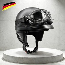 Motorradhelm Halbschalenhelm
