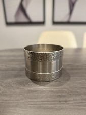 Vintage Edelstahl Übertopf