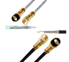 SAT Anschlusskabel PRO 135dB OUTDOOR wasserdicht Außen Koaxialkabel KUPFER 4K 8K