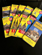 9x Falk plan      Stadtpläne - Straßenkarten  -  Autoatlas Deutschland