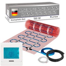 Elektrische Fußbodenheizung 150W - Komplett-Set - Für nahezu alle Bodenbeläge