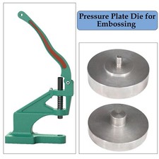 75 mm Logo Prägung Druckplatte Matrize für Universal Grün Handpresse Maschine