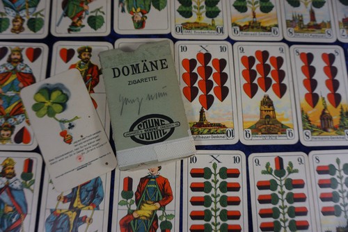 Deutsche spielkarte domäne - deutsche,