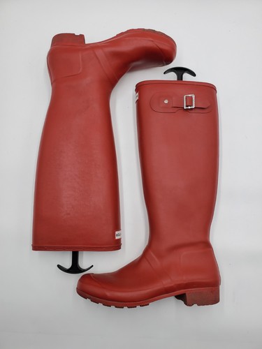 Hunter tall gloss - red, rain