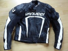 Spitzen-Motorradjacke, Leder