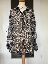 leichte dünne Bluse im Tiger