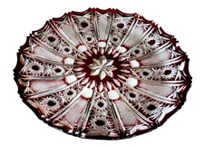 Kristall Servierplatte D33cm