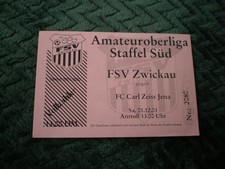Sammler  Ticket    FSV
