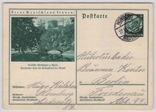 D. Reich Bildpostkarte P 232-67 gebraucht KREFELD-UERDINGEN in HOMBERG [188]