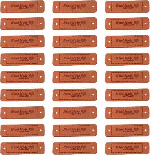 100 stück handmade label - handmade,
