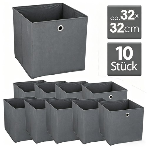 10x aufbewahrungsbox 32x32cm - 5-10x,