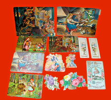 Oblatenalbum mit glanzbildern - oblatenalbum,