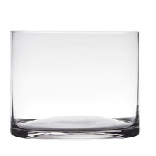 Dekoglas vase zylinder cold - zylinder,