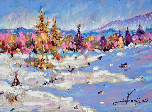 Original öl pastell - original,
