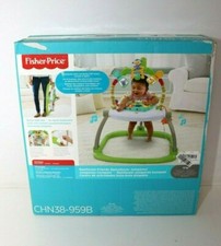 Mattel Fisher-Price CHN38 Rainforest Jumperoo kompakt, mehrfarbig