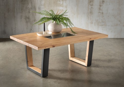Couchtisch 110x70cm massivholz - 110x70cm,