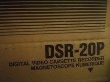 Vintage SONY DSR-20P MiniDV DV Player DVCAM Recorder Made in Japan RARE