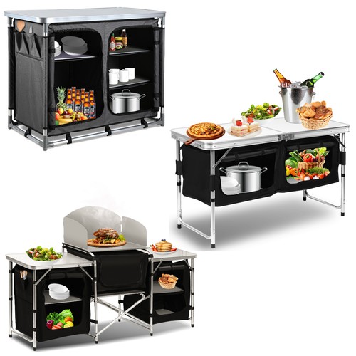Campingküche alu falttisch - alu,