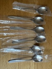 WMF Verona Ascona Cromargan Edelstahl Besteck 6 Kaffeelöffel 13,9 cm