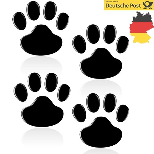 Aufkleber auto hunde katzen - 4x,
