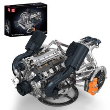 Mould King 10248 V8 Engine Bausatz Motor Klemmbausteine Modell Spielzeug MOC