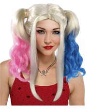 Harley Suicide Comic Perücke