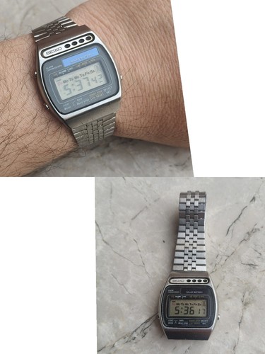 80er seiko a156 5000 - a156-5000, lcd